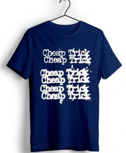 Cheap Trick Black Blue T Shirt