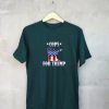 Cops for Trump 2020 T Shirt Green