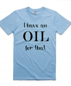 Crazy Oils Lady Blue sea Tee