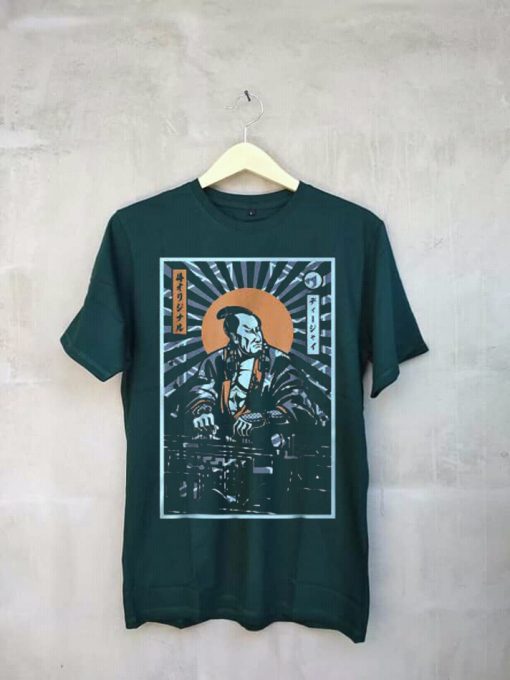 DJ Samurai T-ShirtGreen