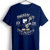 Disney Mickey Mouse Old School Rock N’ Roll T Shirt Blue Navy