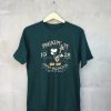 Disney Mickey Mouse Old School Rock N’ Roll T Shirt Green