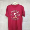 Disney Mickey Mouse Old School Rock N’ Roll T Shirt Maroon