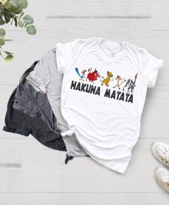 Disney The Lion King Hakuna Matata Unisex adult T shirt