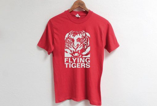 Flying Tiger Line Unisex Red T-Shirt