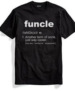 Funcle Definition T-shirt black