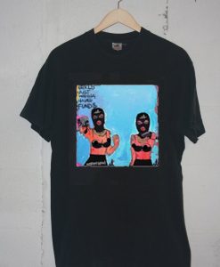 Girls Just Wanna Have Fund$ Black T Shirt