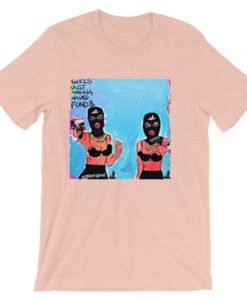 Girls Just Wanna Have Fund$ Pink T Shirt