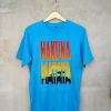 Hakuna Matata Blue Shirt