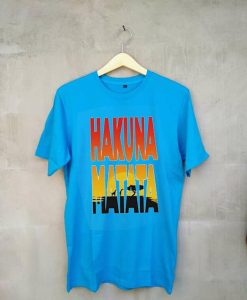 Hakuna Matata Blue Shirt