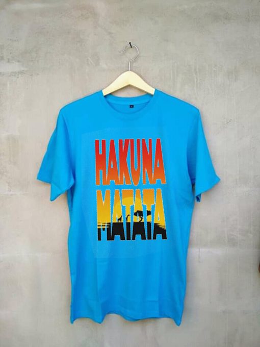 Hakuna Matata Blue Shirt