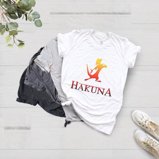 Hakuna Matata Couples smooth White T-shirt