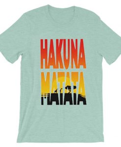 Hakuna Matata Green Mint Shirt