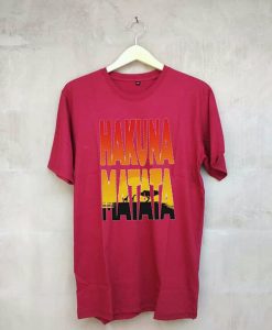 Hakuna Matata Maroon Shirt