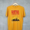 Hakuna Matata Yellow Shirt