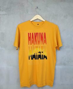 Hakuna Matata Yellow Shirt