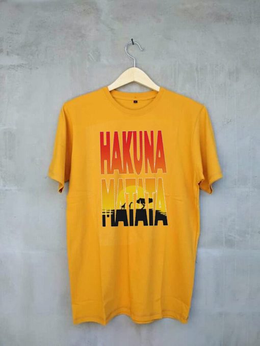 Hakuna Matata Yellow Shirt