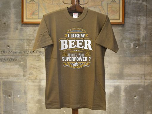 I brew beer brown t shirts