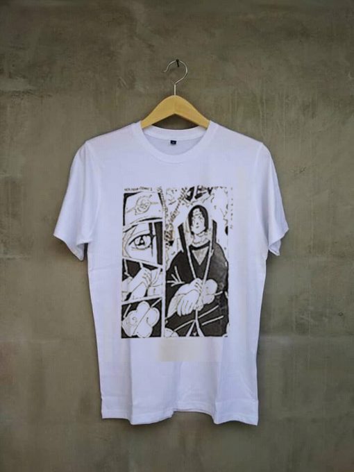 Itachi Uchiha Unisex White t Shirts