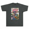 Jla VS Avengers Unisex Grey T shirts