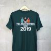 Jonas Brothers present happiness being 2019 green shirt