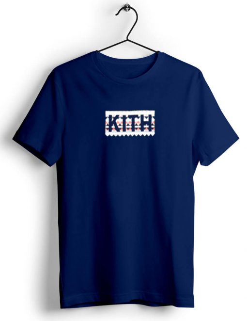 KITH Tshirts Blue Navy