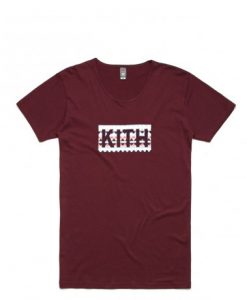 KITH Tshirts Maroon