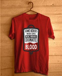 Limited Edition Blood Donation Red T-Shirt