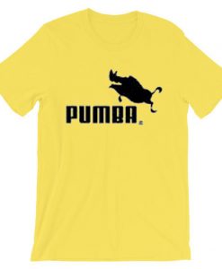 Lion King Pumba T-shirt yellow