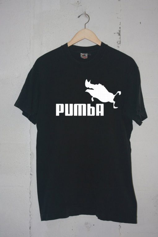 Lion King Pumba black tshirts