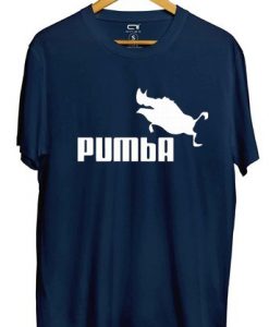 Lion King Pumba blue navy t shirts