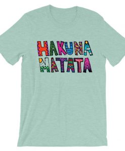 LuckyTshirt Hakuna Matata T Shirt Green Mint