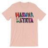 LuckyTshirt Hakuna Matata T Shirt Pink