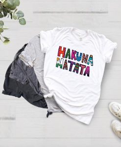 LuckyTshirt Hakuna Matata T Shirt White