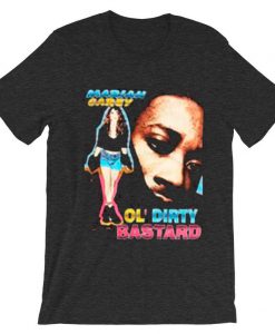 Mariah Carey And Ol’ Dirty Bastard Grey Asphalt T Shirt