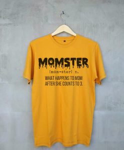 Momster Yellow Shirt