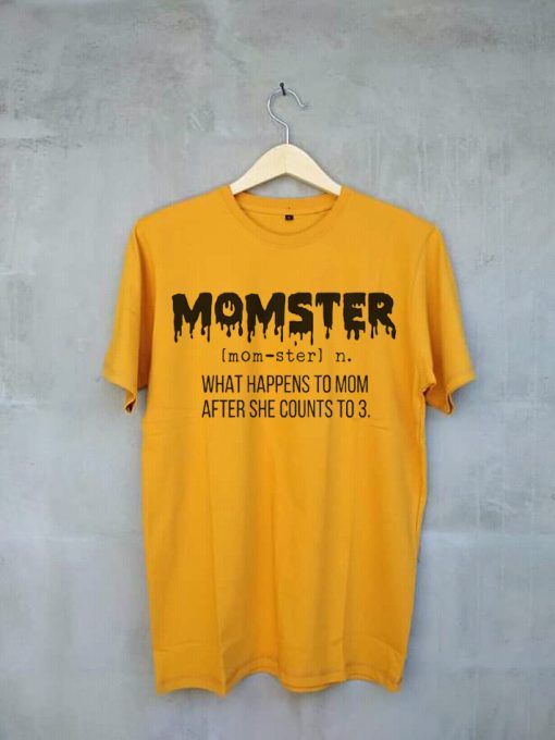 Momster Yellow Shirt