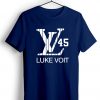 Navy New York Voit LV Logo T-Shirt