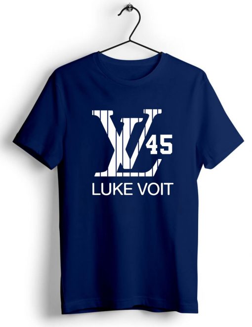 Navy New York Voit LV Logo T-Shirt