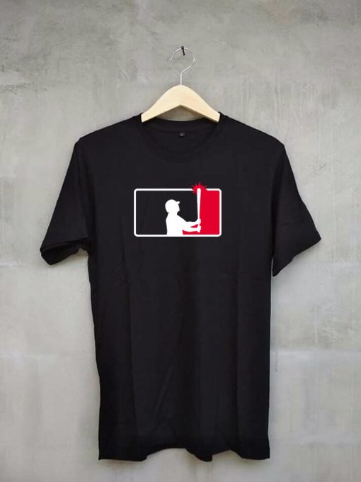 New York Baseball Team Fan BlackT Shirt