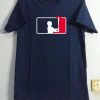 New York Baseball Team Fan Blue Navy T Shirt