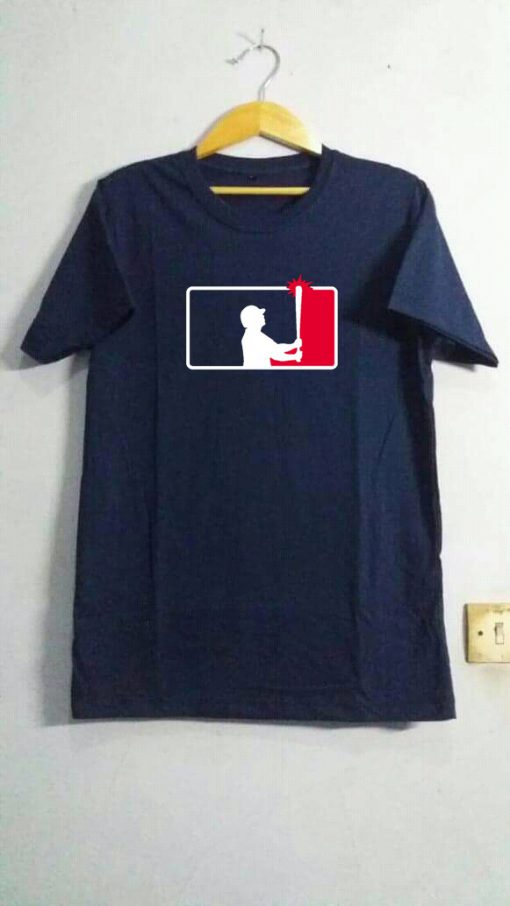 New York Baseball Team Fan Blue Navy T Shirt