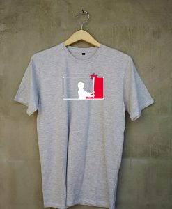 New York Baseball Team Fan Grey T Shirt