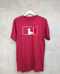 New York Baseball Team Fan Maroon T Shirt