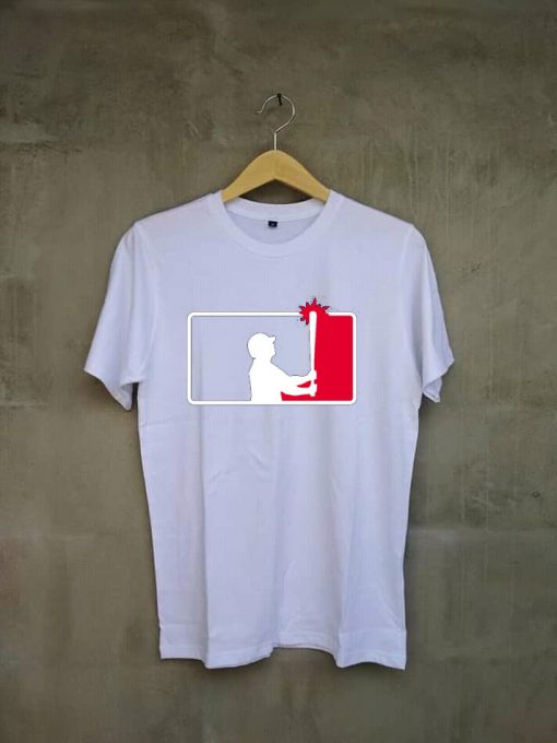 New York Baseball Team Fan White T Shirt