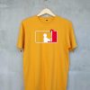 New York Baseball Team FanYellow T Shirt