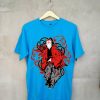 Ninja Samurai Japan Blue Tshirts