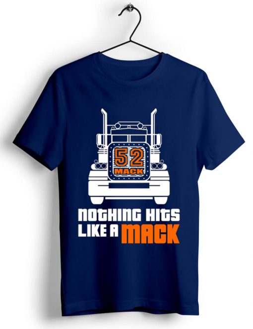 Nothing Hits Like A Mack BlueTees