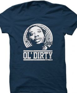 ODB Ol Dirty Bastard Blue Navy T Shirt