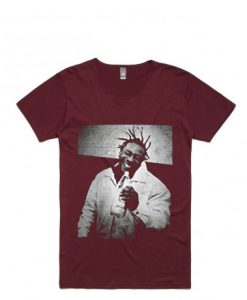 Ol Dirty Bastard Maroon T Shirt